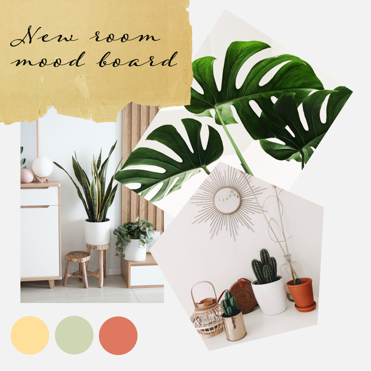 Moodboards for home improvement: New room mood board