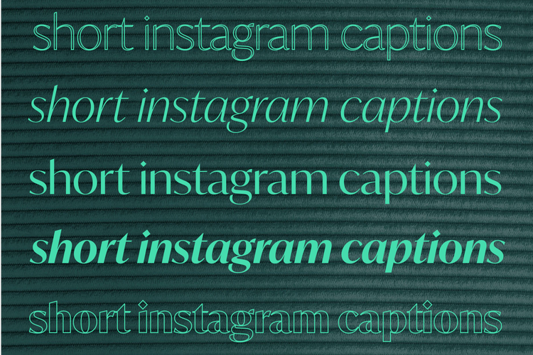 7 Types Of Short Instagram Captions And 75 Examples To Use Today