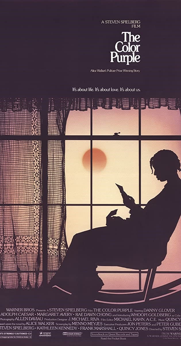 A illustrated silhouette of a woman in profile sitting on a rocking chair.