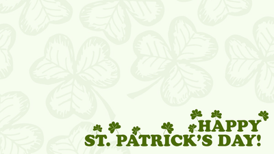 27 St. Patrick's Day Zoom Backgrounds - Free Download - The Bash