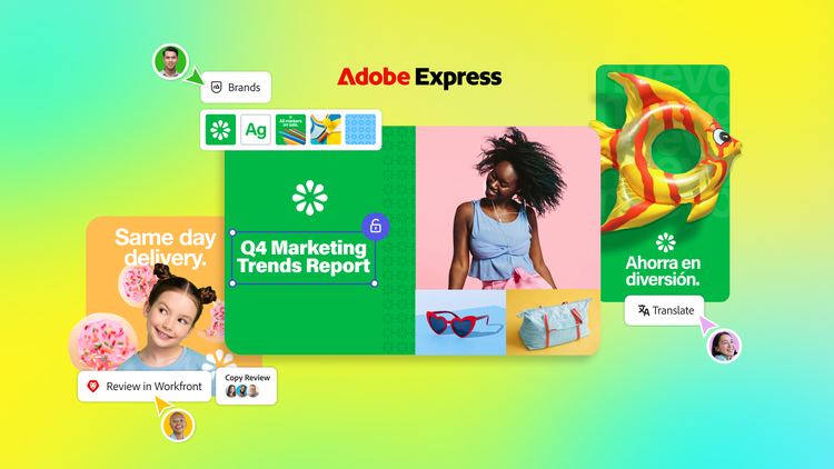 Adobe Express is introducing AI-powered conversational editing to on-brand content creation at scale for businesses