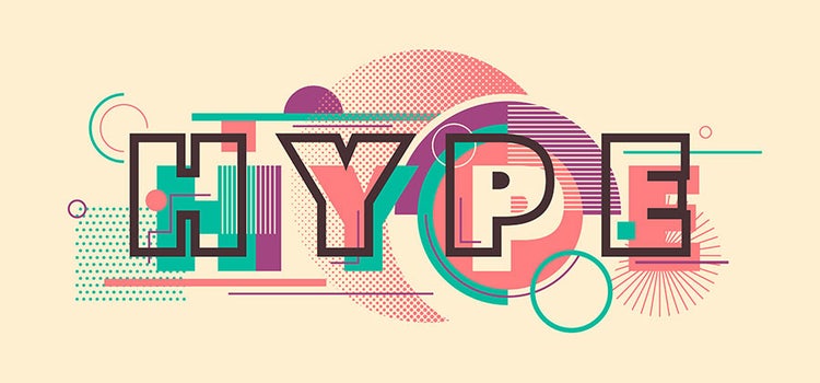 Logo multicolore dit « HYPE »