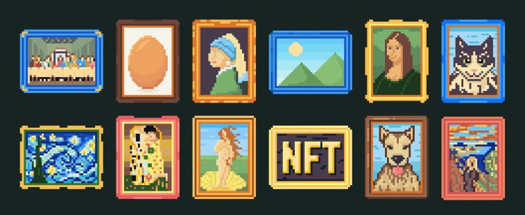 NFT de pixel art