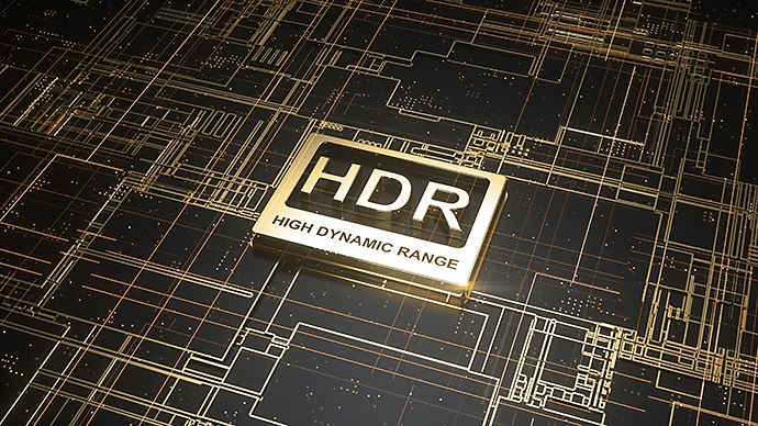 hdr-high-dynamic-range-symbol-on-abstract-electronic-circuit-board-television-technology-concept-ultra-high-definition-sign-on-digital-background-with-many-lines-and-geometric-elements-3d-rendering