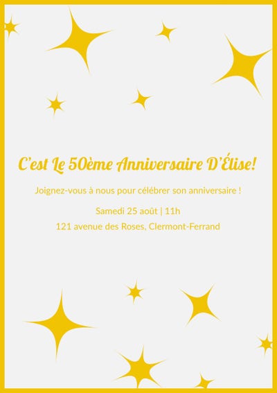 Modeles D Invitation D Anniversaire Gratuits Creez Des Cartes D Invitation D Anniversaire En Ligne Adobe Creative Cloud Express