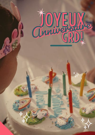 Modeles D Affiches D Anniversaire Gratuits Creez Une Affiche Anniversaire En Ligne Adobe Creative Cloud Express