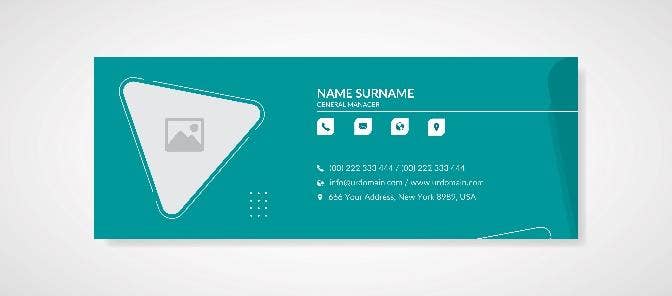 La conception d'un Logo signature mail créatif | Adobe Express