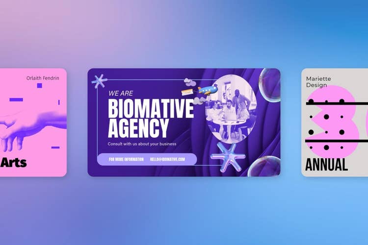 Aperçu des idées de présentation par type | Adobe Express