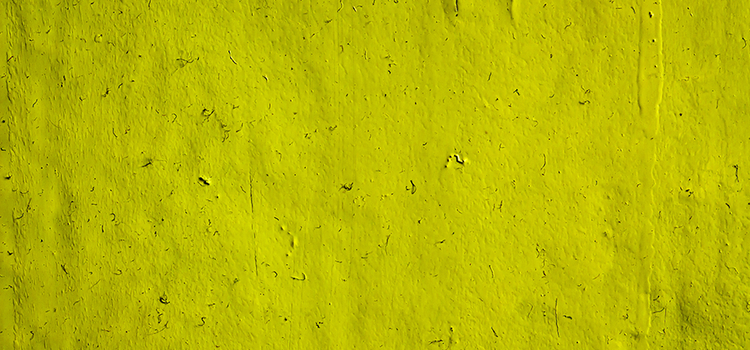 A painted texture in chartreuse