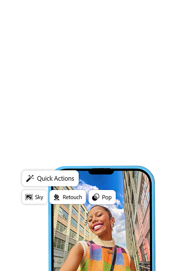 Meet a smarter mobile photo editor.