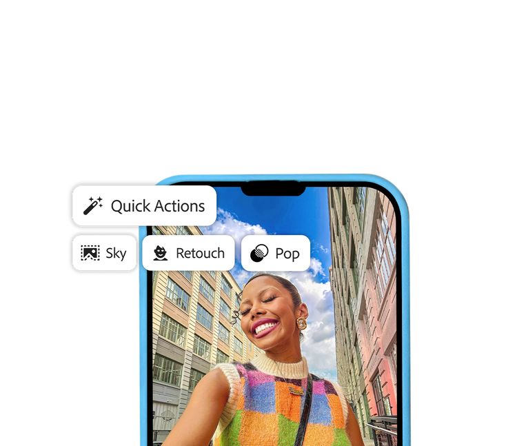 Meet a smarter mobile photo editor.