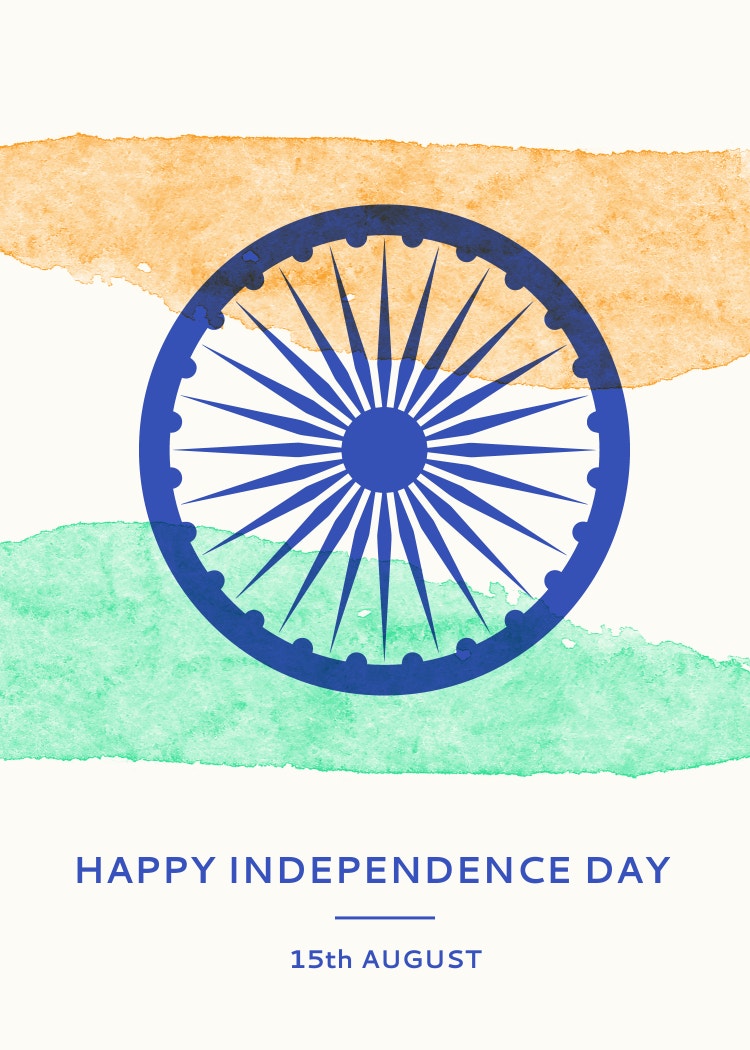 Create Custom Independence Day Greeting Cards Adobe Express India