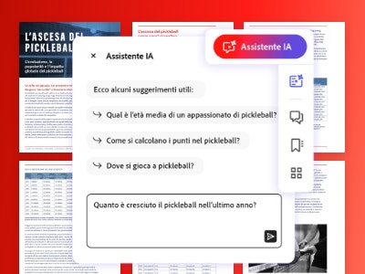 Esempio di domanda all’Assistente IA