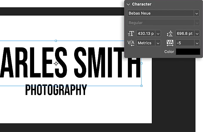 Creating a watermark in Adobe Photoshop