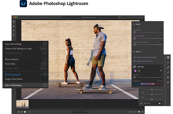 Foto ritoccate con Adobe Photoshop Lightroom