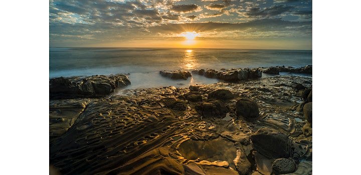 太陽を活かした風景写真