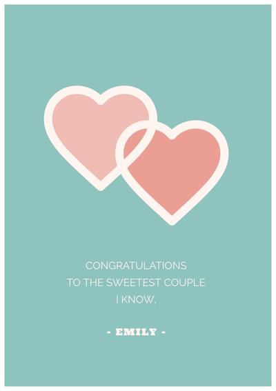 結婚祝いメッセージカードの書き方 デザイン Adobe Express