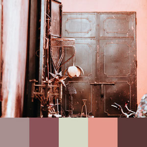 Retro Rustic Color Palette Instagram Square 101가지 컬러 조합 디자인 트렌드