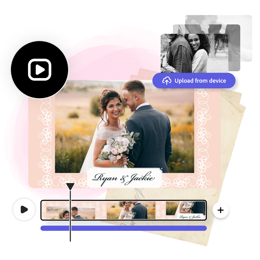 Gratis Online-editor Voor Trouwvideo’s | Adobe Express