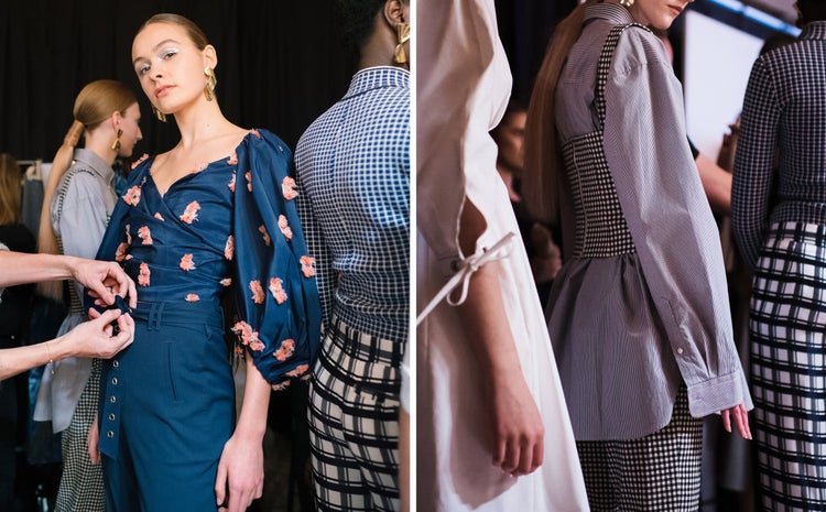 Backstage fashion photography at Melbourne Fashion Week 2018 using Nikon 810 and Nikon AF-S 24-70 mm lens.