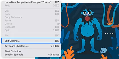 Adobe Character Animator integrations with Photoshop and Illustrator