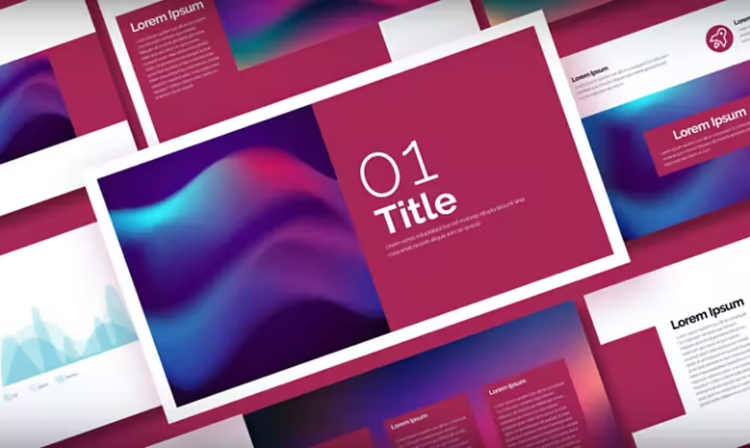 Create stylish presentations for pitch decks, business presentations, and more.
