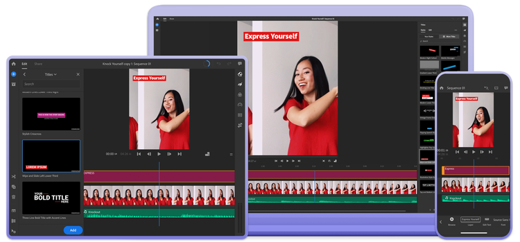 Adobe premiere store elements vs rush