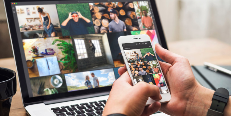 Flexible photo sharing at your fingertips.