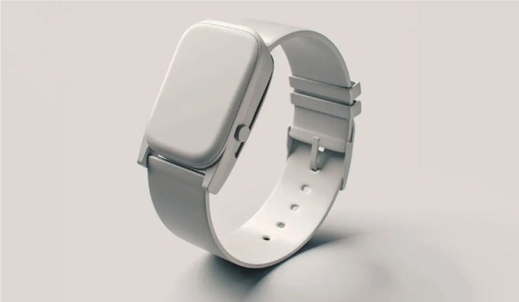 rendering of a smartwatch