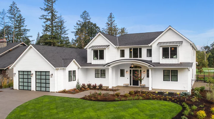 An exterior photo of a home.