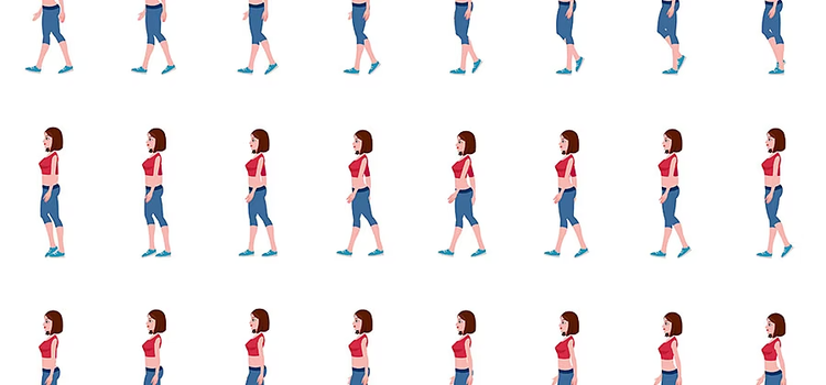 How to Animate a Walk Cycle Perfectly with Simple Steps?