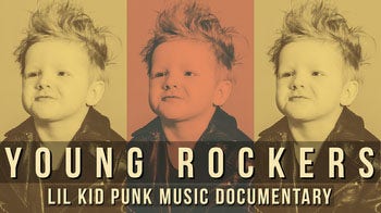 White and Yellow Young Rockers Banner YouTube Image Sizes