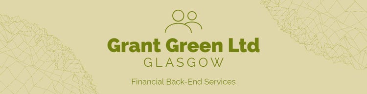 UK Beige Green Financial Business Linkedin Profile Cover