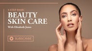 Light Brown Beauty Skin Care YouTube Thumbnail