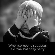 Black And White Meme Covid Birthday Meme