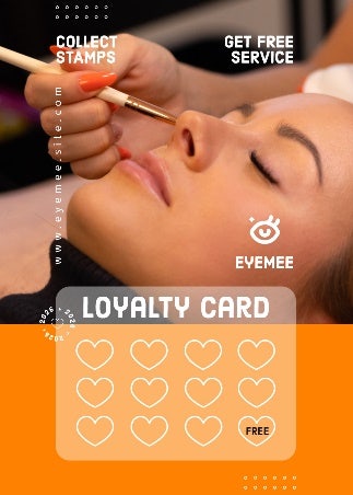 Orange Loyalty Card Poster